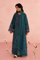 Acacia | 3PC Unstitched Suit Embroidered Lawn Floral Charm By Afrozeh